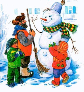Стихи о зиме для детей 5-6 лет