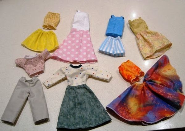 Простая одежда для кукол - Коробочка идей и мастер-классов