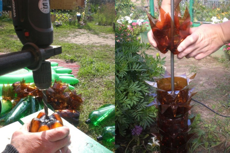 Лягушка из пластиковой бутылки своими руками :: уральские-газоны.рф