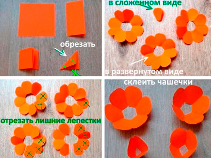 Как сделать розы из гофрированной бумаги своими руками — 36 фото